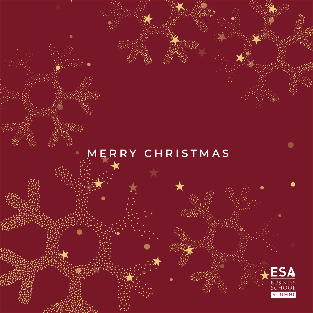 Wishing you a joyful and merry Christmas! 

#ESAAlumni #ESABusinessSchoolAlumni
