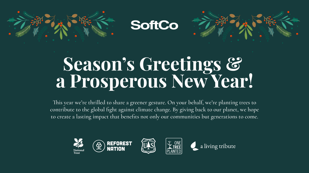 SoftCoGroup's tweet photo. Season's Greetings & a Prosperous New Year to all our Clients, Partners, Ambassadors, Friends & Family Worldwide! #TeamSoftCo https://t.co/LKYcraxPE4