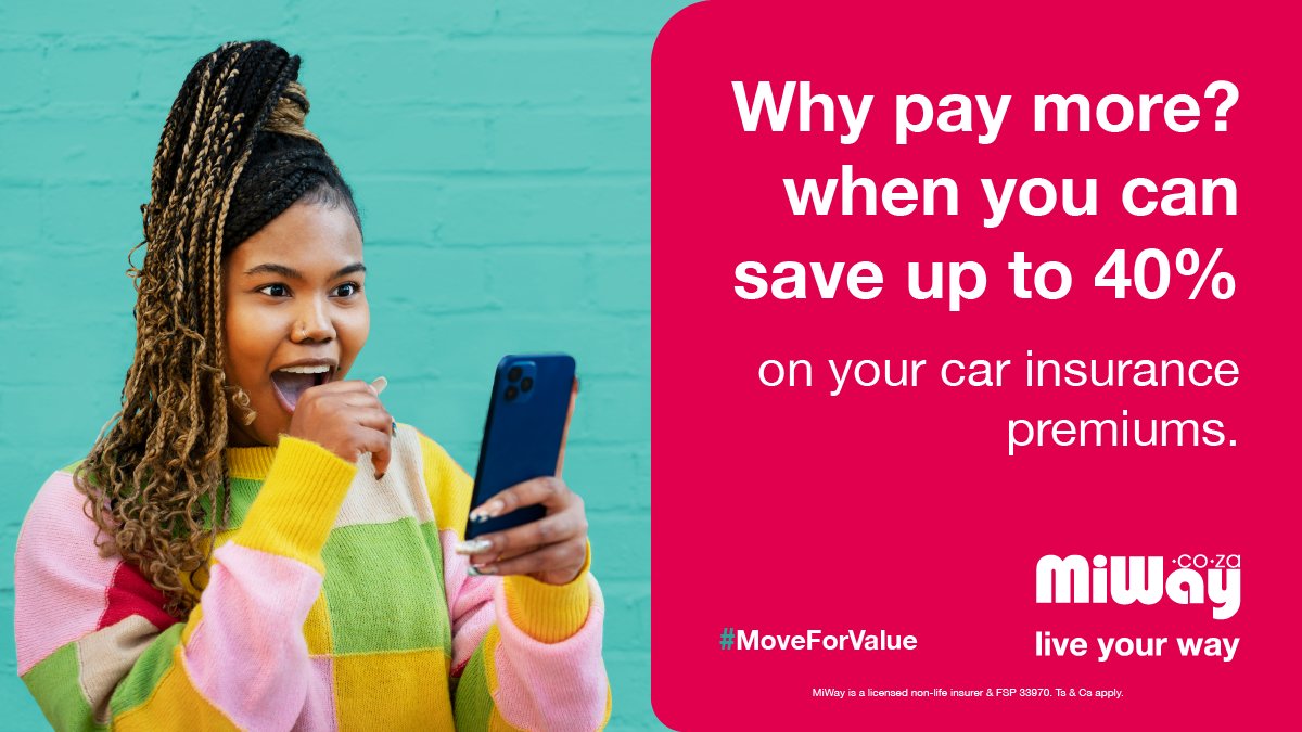 miwayinsurance's tweet image. Save up to 40% on your car coverage. Click on the link bit.ly/4ewGK6u and be a part of #Upto40percentsavings squad #insurancetips #MoveForValue