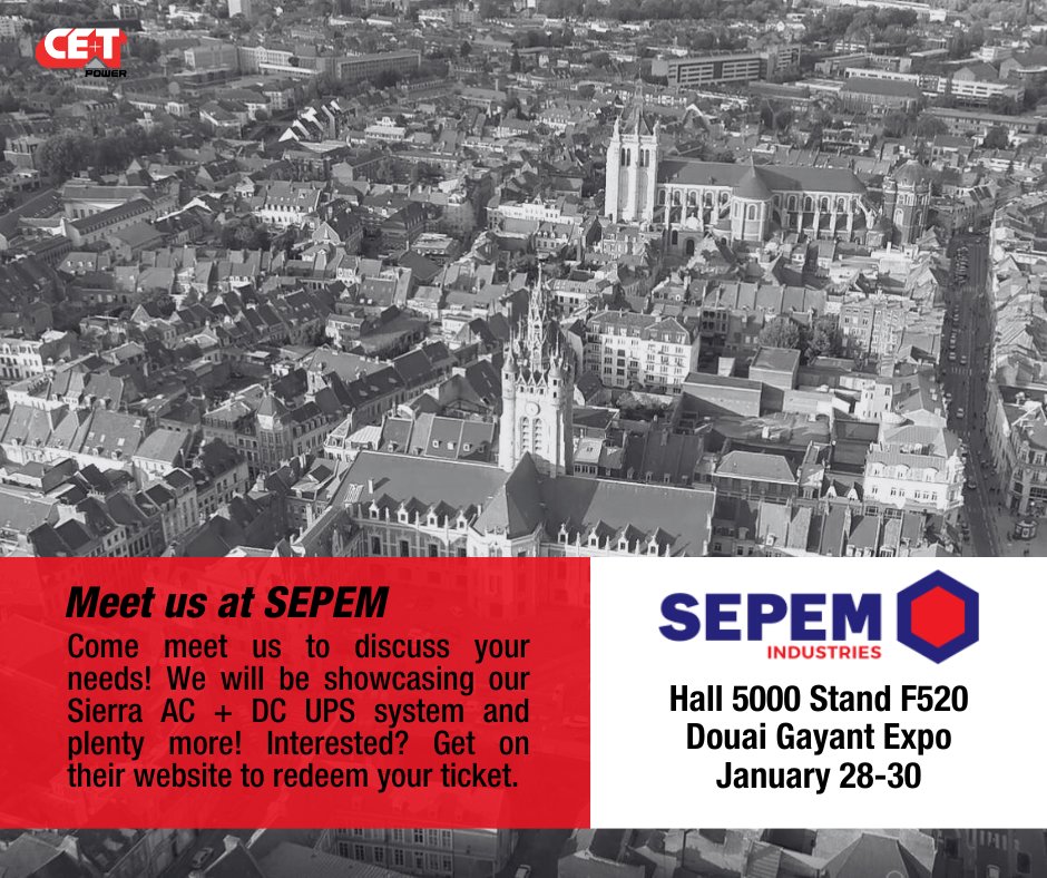 🏭D-20 before #SEPEMIndustries! Meet us to discuss your needs and discover our solutions⚡🗓️ Don't miss our pitch on January 29, 11:30AM See you there? Head to their website to get your FREE ticket: lnkd.in/dZ23zv7 

📅 28-30 January
📍 Hall 5000, Stand F250