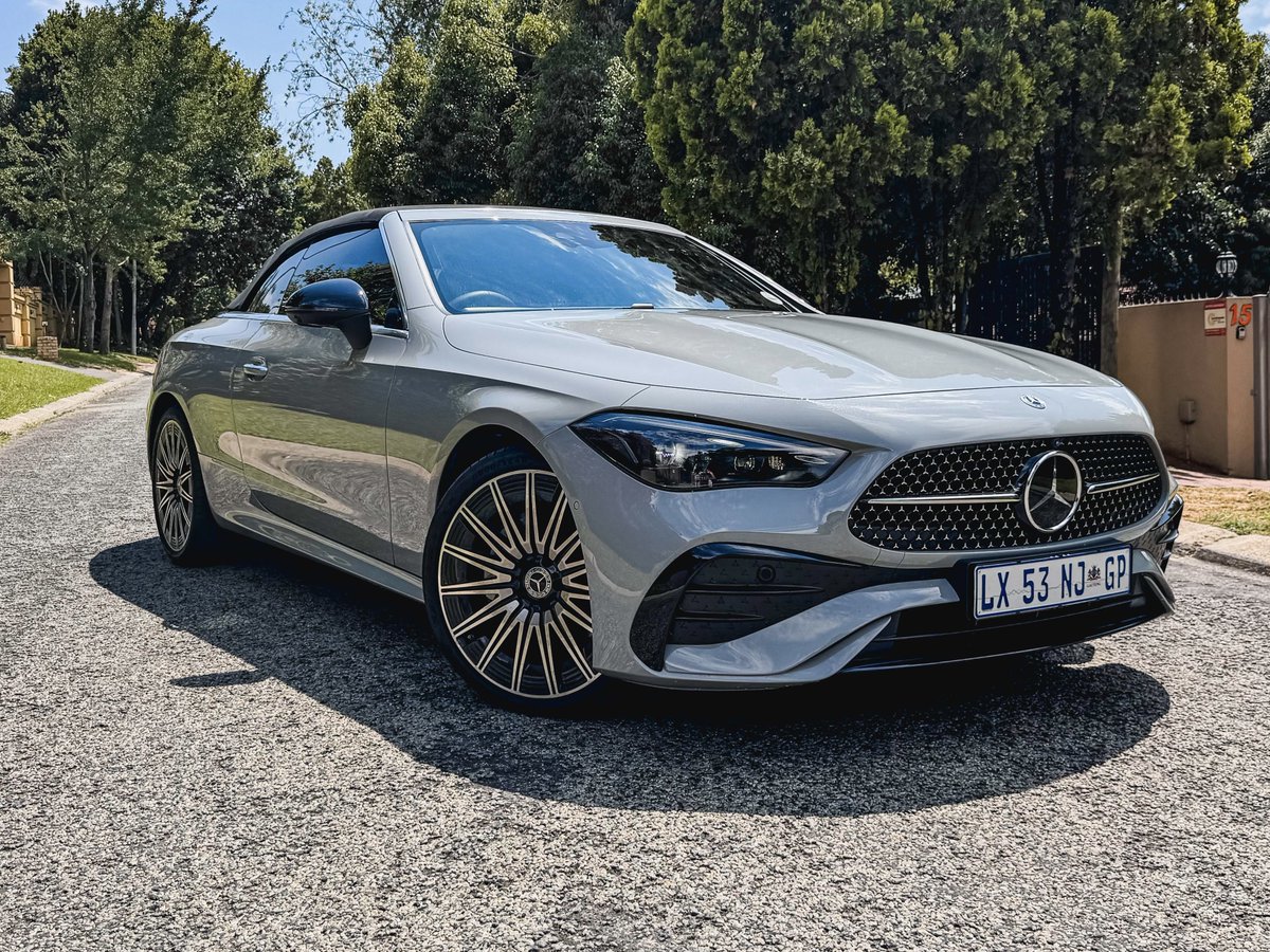 khuleonwheels's tweet photo. We’ve had special summer days with the Mercedes- Benz CLE300 Cabriolet. The design, a crossbreed C-Class and E-Class, works well and it is sleek. Inside, the two-door cabriolet features comfortable, sporty front seats, while the rear is…
#MercedesBenzSA #CLECabriolet #CLE300 https://t.co/SPeWkqFyGy