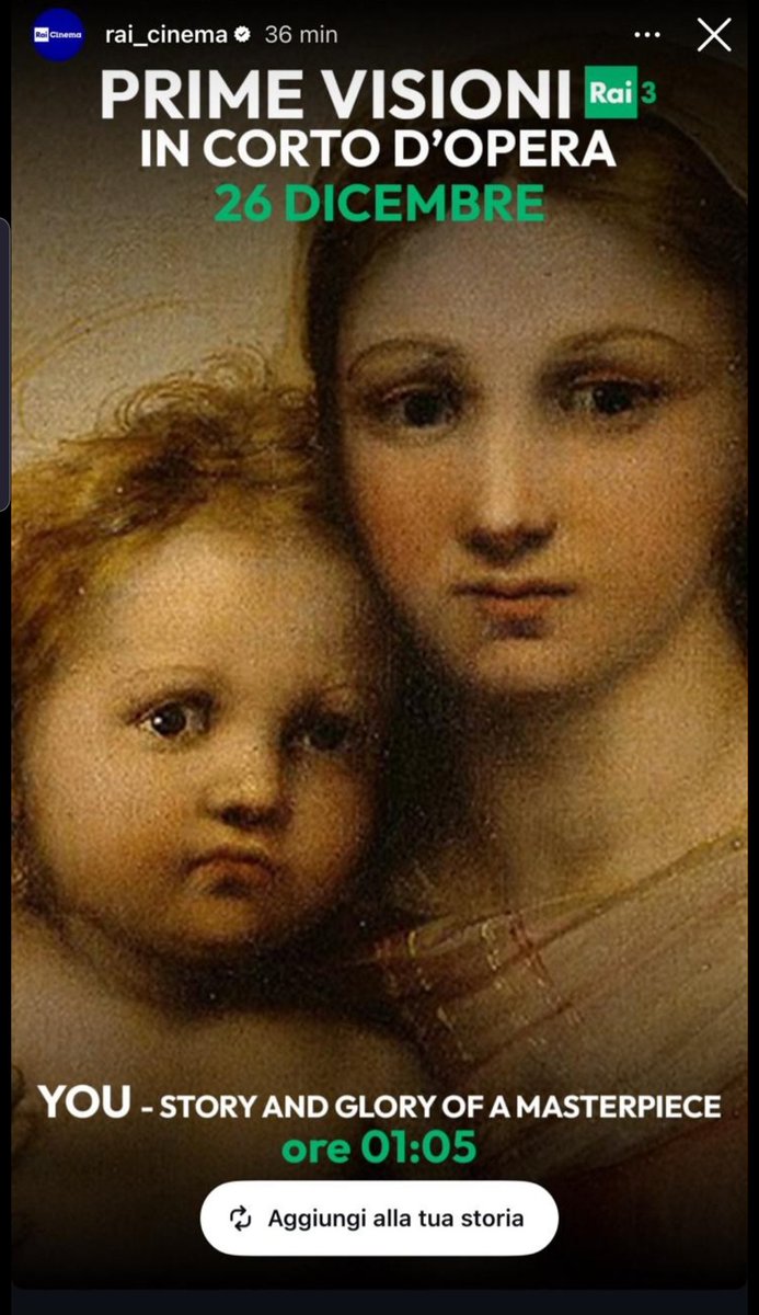 gmaddal3's tweet photo. su @RaiTre The Sistine Madonna...il più misterioso e intenso quadro della storia. @NAbbatangelo https://t.co/OKirYaxprs