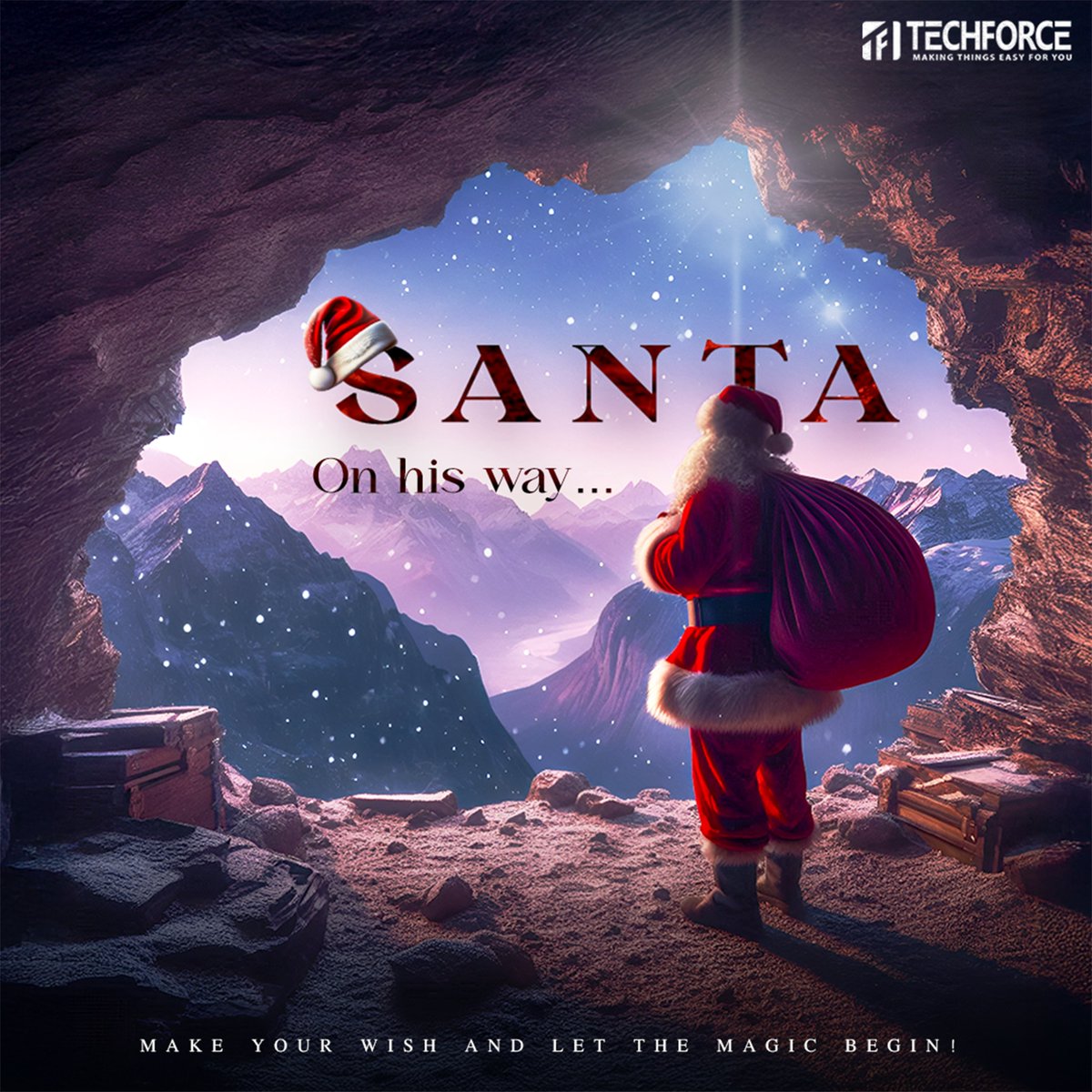 techforceglobal's tweet image. 🎅Santa is on his Way..... 🚗

#Christmas2024  #techforceglobal #techforce #Christmasgifts