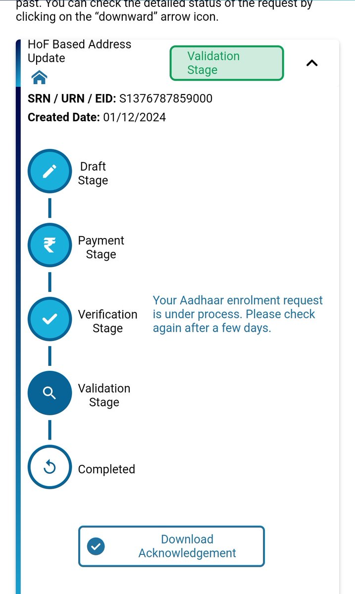 sandeep_singh's tweet photo. @Aadhar_UIDAI @UIDAI could you please complete this long pending service request on priority today . https://t.co/vu76syyo7C
