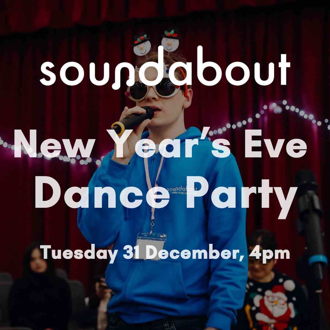 Boogie your way into 2025 with Soundabout at our New Year's Eve Online Dance Party! Book your ticket at: register.enthuse.com/ps/event/NewYe…
