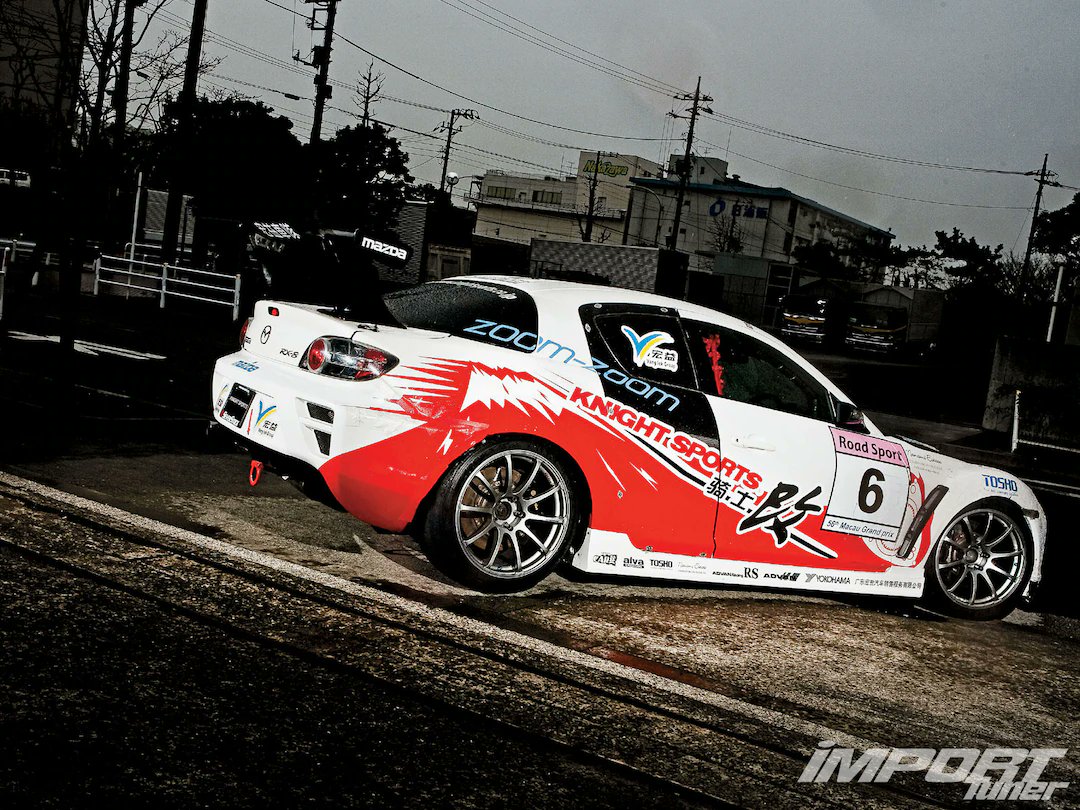 Motoya_Jintei's tweet photo. The KNIGHT SPORTS (aero parts/kits) brand is confirmed to be in the 2025 首都高バトル (Tokyo Xtreme Racer) game! They are providing the aero kits/parts for the Mazda cars in this game!
#首都高バトル #TokyoXtremeRacer #TXR #Genki #GenkiRacingProject #KNIGHTSPORTS https://t.co/JMLYxHCOgc