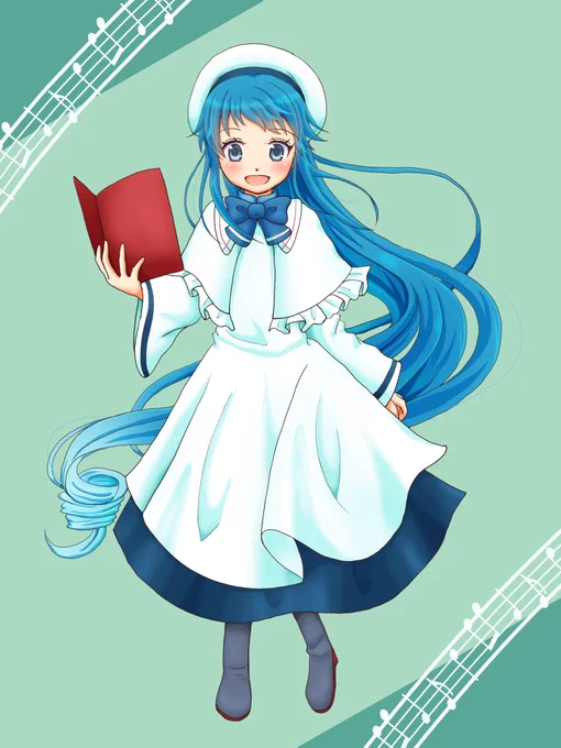 クリスマスなので聖歌隊五月雨ちゃん再掲です