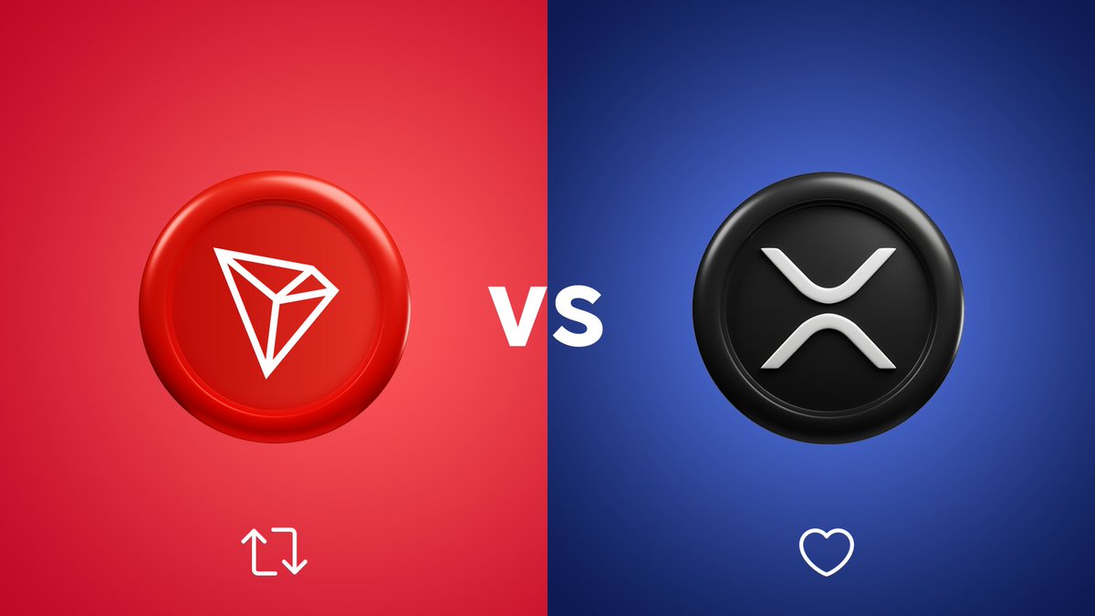 trondaoCN's tweet photo. 你更喜欢 $TRX 还是 $XRP ？
TRX🔄 XRP❤️ https://t.co/NukXVNFtyw