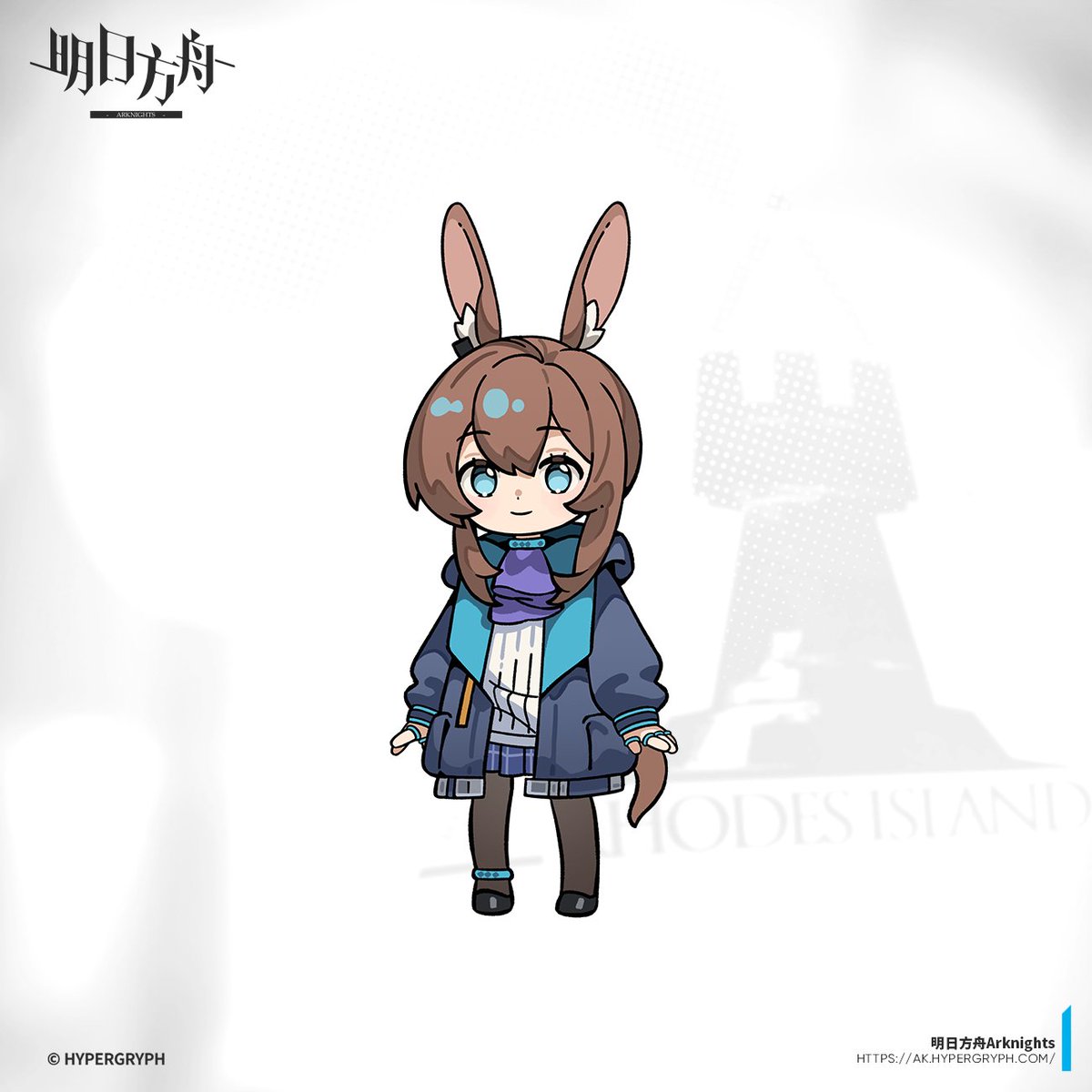 アークナイツ「アーミヤちゃんの誕生日ウェブイベントのイラストを担当しました。楽しく描けて、感謝」|あんパンのイラスト