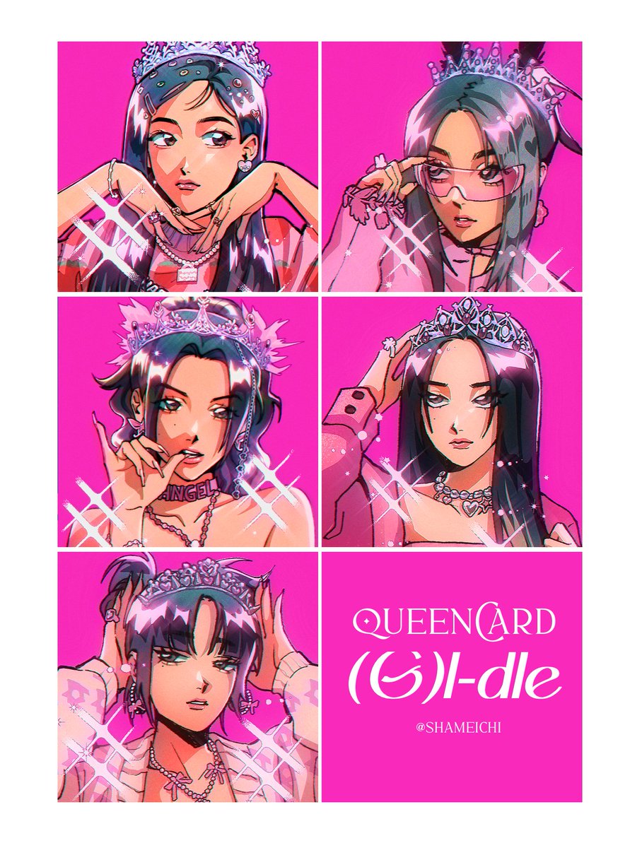 Finally finished this
#queencard #gidle 
#아이들 #여자아이들