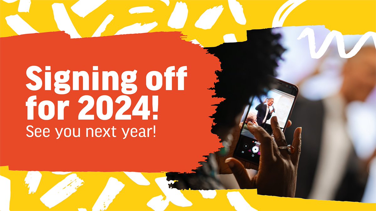 Signing off for 2024 👋
Our offices are now closed until the new year. 📆

A heartfelt thanks to all of you — colleagues, partners, supporters, funders and constructive challengers of 2024.
We look forward to working with you in 2025 to strengthen and revitalise our democracy. ✨
