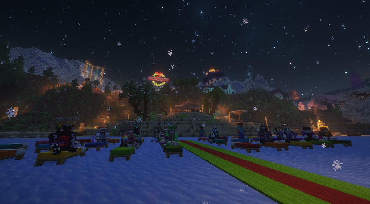The first reading of Twas The Night Before Christmas is complete, at 5am Eastern. This is because, at the same time, it was 9pm in Australia.

Our next reading will be to a much larger group at 2pm Eastern.
@Autcraft #autism #Minecraft #Christmas