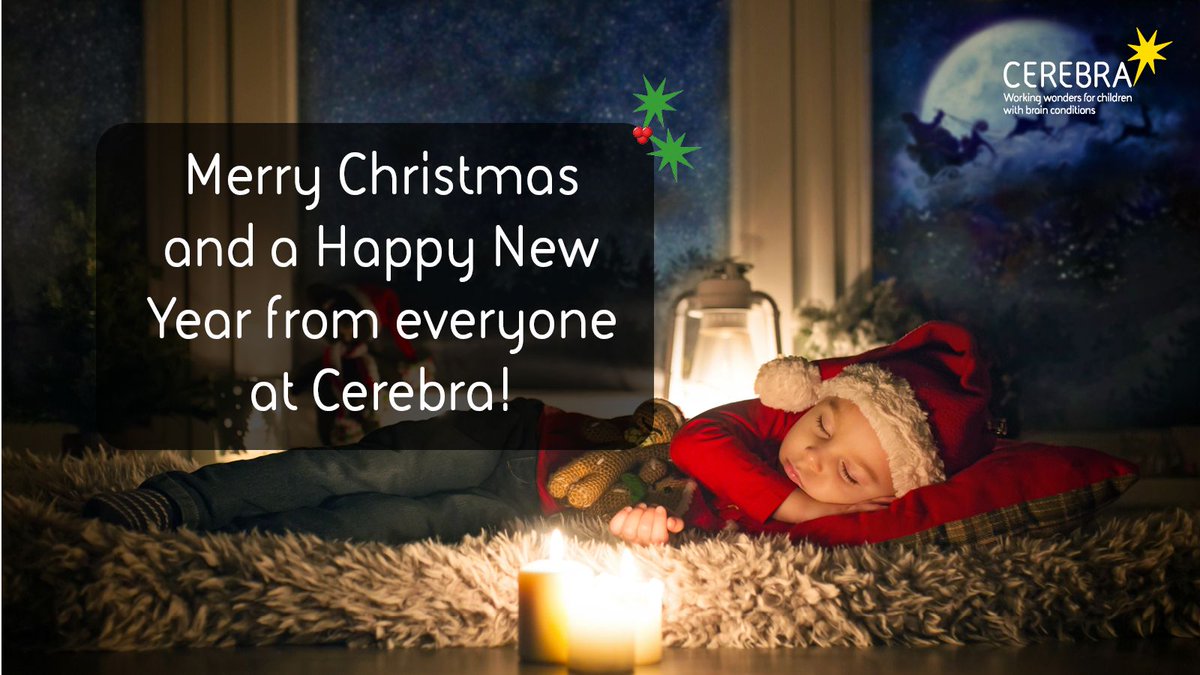 The Cerebra offices are now closed until 2nd January 2025. We hope you all have a wonderful Christmas and New Year 🎄