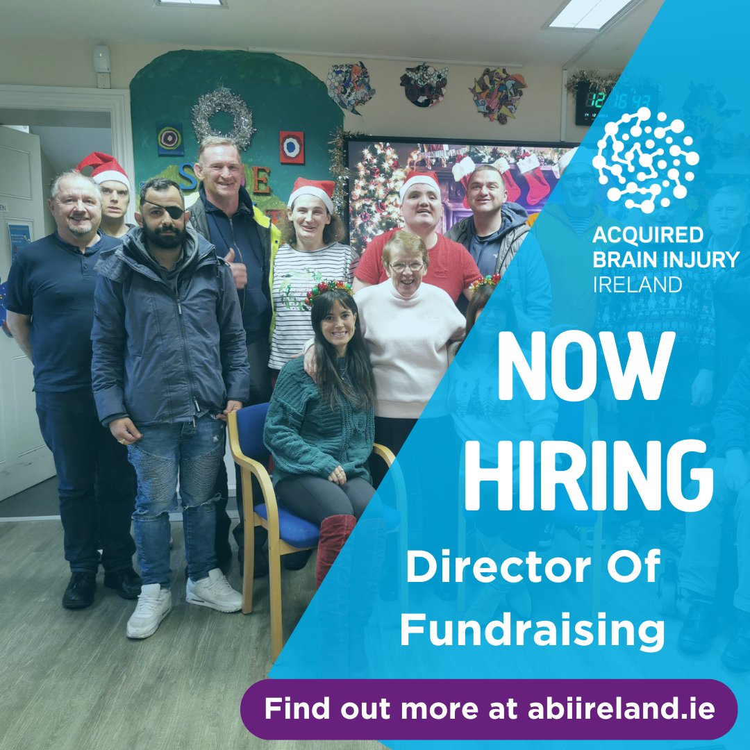 Would you like to lead a team and make a meaningful difference in the lives of brain injury survivors? We are now recruiting for a Director of #Fundraising, who will join our senior management team. Find out more and apply at abiireland.ie/about-us/work-…
#BrainInjury #JobOpportunity