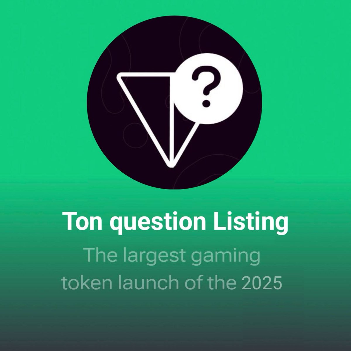Ton_question's tweet photo. π Ton Question has already become legendary, with participants in the project earning billions of dollars seemingly out of nowhere.
π₯³ We're aiming for an even cooler and more profitable project for everyone
#Ton_Question #Mini_Game #Ton #Telegram #TapTap https://t.co/bXLGhXXDIv