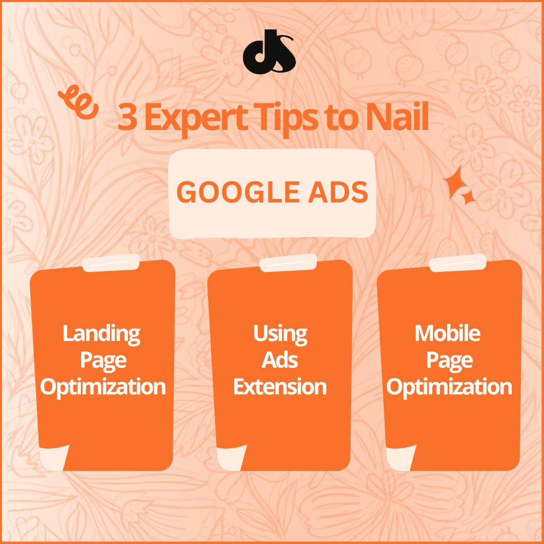 dsdmofficial's tweet photo. 🚀 Master your Google Ads game with these 3 expert tips!
Stay ahead in digital marketing and drive results! 💡
#GoogleAds #DigitalMarketing #MarketingTips #AdsStrategy #GoogleAdExperts #DSDM #DigitalSuccess https://t.co/JjZACYwoZY