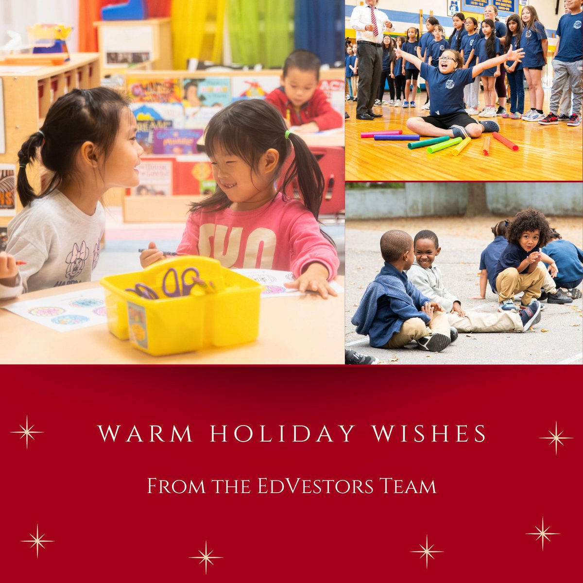 Best wishes for the holidays and a bright new year from the EdVestors team!