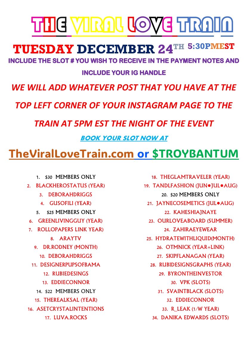 The Viral Love Train tweet media