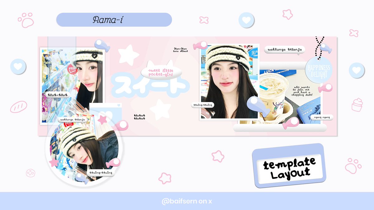 baifsern's tweet photo. help repost iaa no, Terima kasih! ❤️

hai yorobun! aku ada 4 template layout yang bisa kamu take sekarang via DM! Bisa IPV atau PSD yaa, semua element juga bisa di recolor ❤️

Harga tertera di ALT, jangan lupa baca tnc di tweet bawahnya yaa ❤️❤️

#zonauang #zonaba https://t.co/zSBJtHrHFy