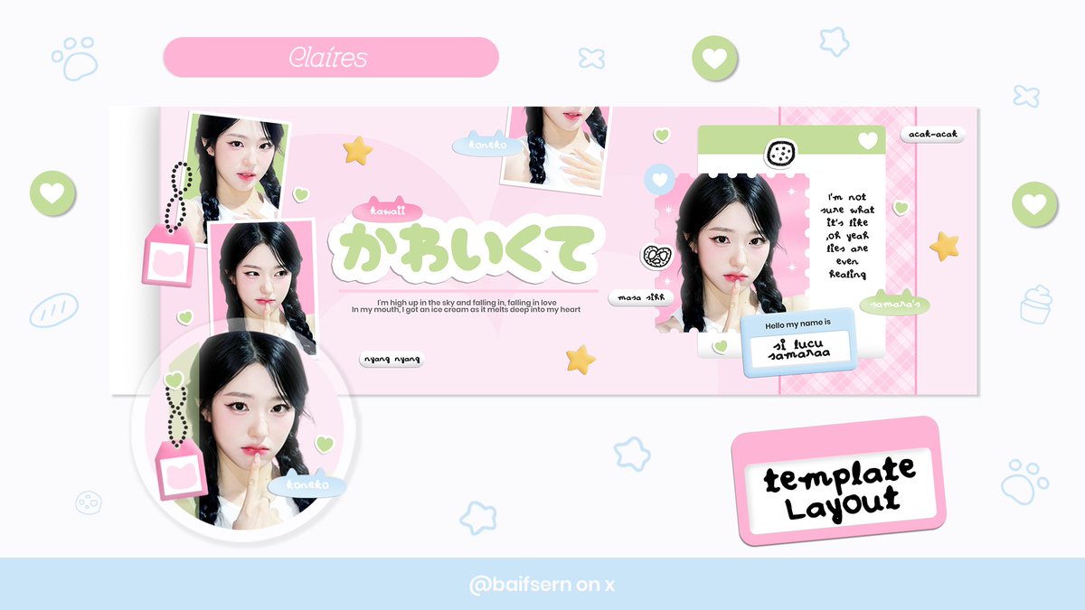 baifsern's tweet photo. help repost iaa no, Terima kasih! ❤️

hai yorobun! aku ada 4 template layout yang bisa kamu take sekarang via DM! Bisa IPV atau PSD yaa, semua element juga bisa di recolor ❤️

Harga tertera di ALT, jangan lupa baca tnc di tweet bawahnya yaa ❤️❤️

#zonauang #zonaba https://t.co/zSBJtHrHFy