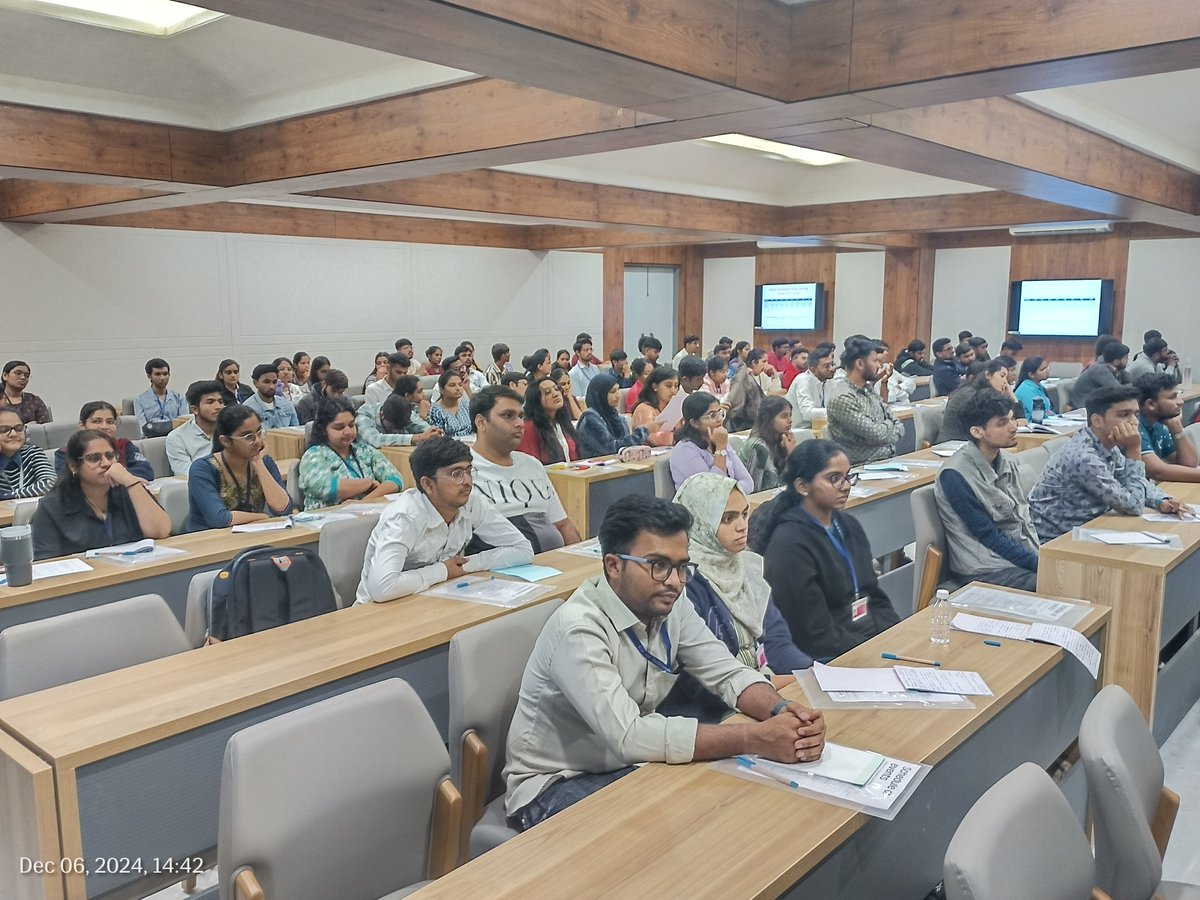 Delievered a talk in Research Orientation Workshop organized by Research Cell (M. M. Patel Research Cell - MMPRC and M. M. Patel Students Research Project Cell - MMSPRC) of Kadi Sarva Vishwavidyalaya - KSV, Gandhinagar on Dec 6, 2024
#KSV #SVKM #MMPRC #MMSPRC #VSITR #LDRP