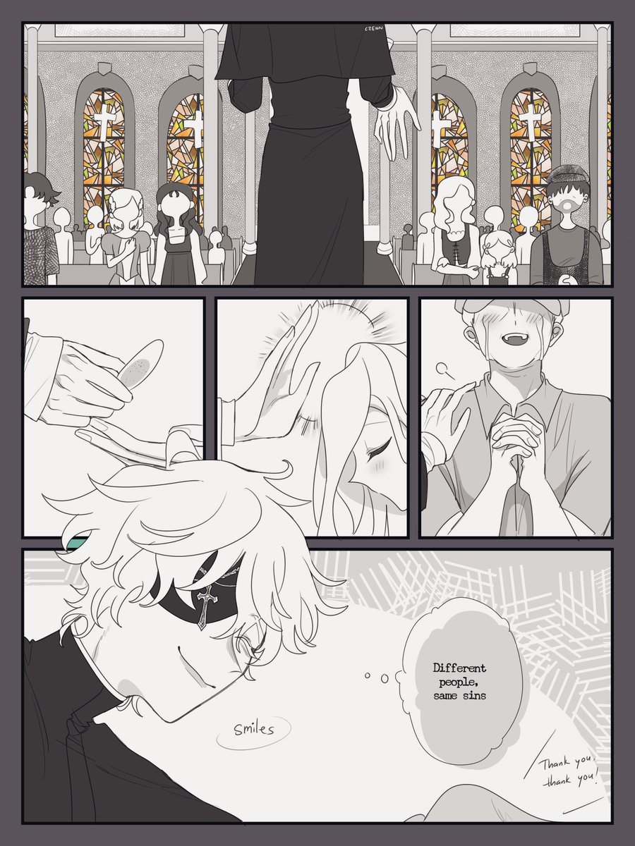 czenn_rrr's tweet photo. Priest &amp; vampire AU #florimatt #フロマティ https://t.co/PlPQlv6AtD
