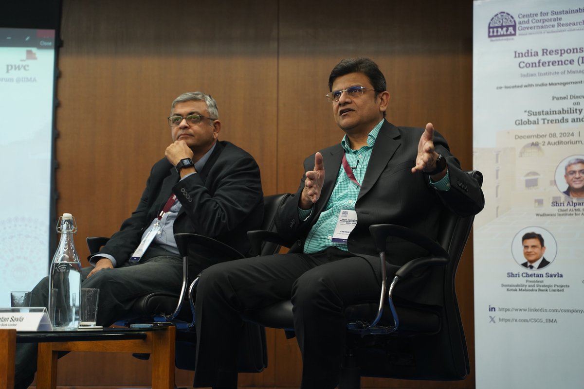 At #IRCC2024, industry leaders emphasized stakeholder-driven ESG frameworks, aligning sustainability with business strategies, and leveraging AI for underserved communities.

<a href="/anishsugathan/">Anish Sugathan</a> <a href="/vvidyasachi/">Dr. Vidya Vemireddy</a> <a href="/adymoses/">Aditya Moses</a> 

#Sustainability #ESG #InnovationForImpact #NetZero