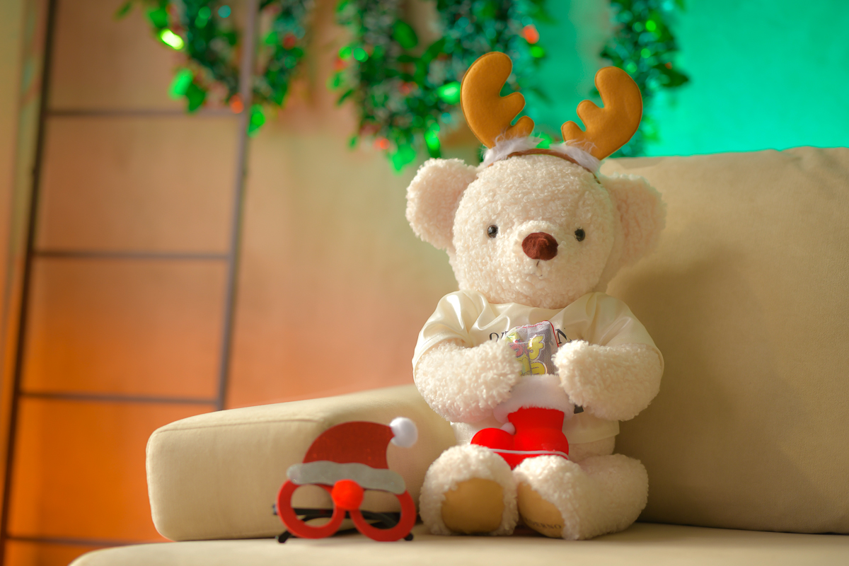 QUADERNO_fccl's tweet photo. 今日はクリスマスイブ🎄
みなさんはどのように過ごしていますか？
くまでるのくんはおうちでクリスマスパーティ✨
あそび疲れたのか、サンタさんへのメッセージを書いている途中で寝てしまったようです😴
みなさんがもらってうれしかったクリスマスプレゼントの思い出があればコメントで教えてくださいね🎁