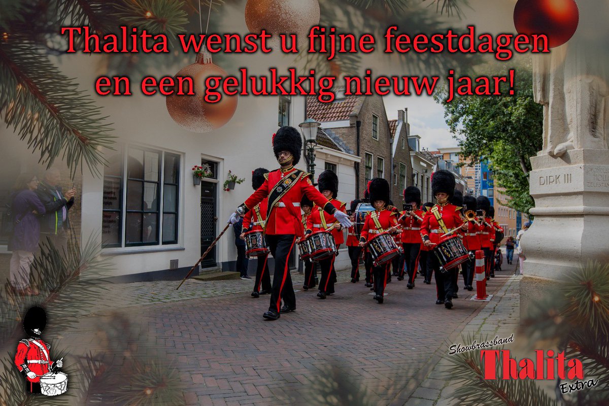 Namens het bestuur en leden van Thalita wensen wij iedereen fijne feestdagen en een gelukkig, gezond én muzikaal nieuwjaar.

Wij kijken terug op een succesvol jubileum, waar niet alleen onze leden, maar ook vele vrijwilligers hard aan hebben gewerkt! Bedankt !