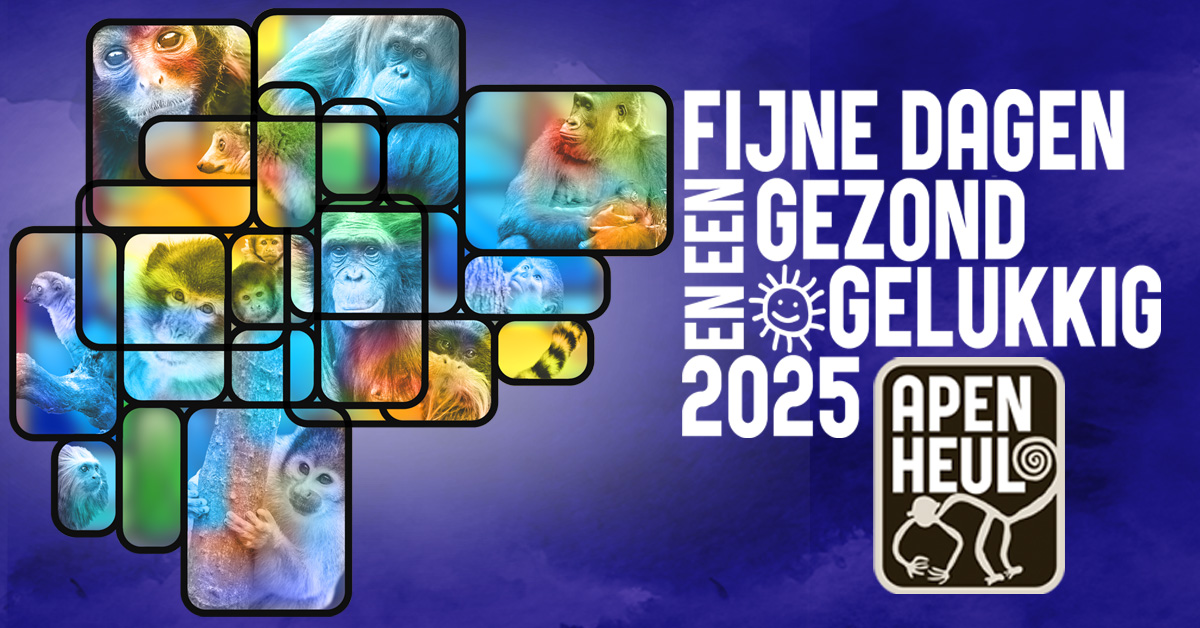 Namens Stichting Apenheul wensen we iedereen fijne feestdagen en een gezond en gelukkig 2025! 🎄🐒

#kerst #feestdagen #nieuwjaar #apenheul