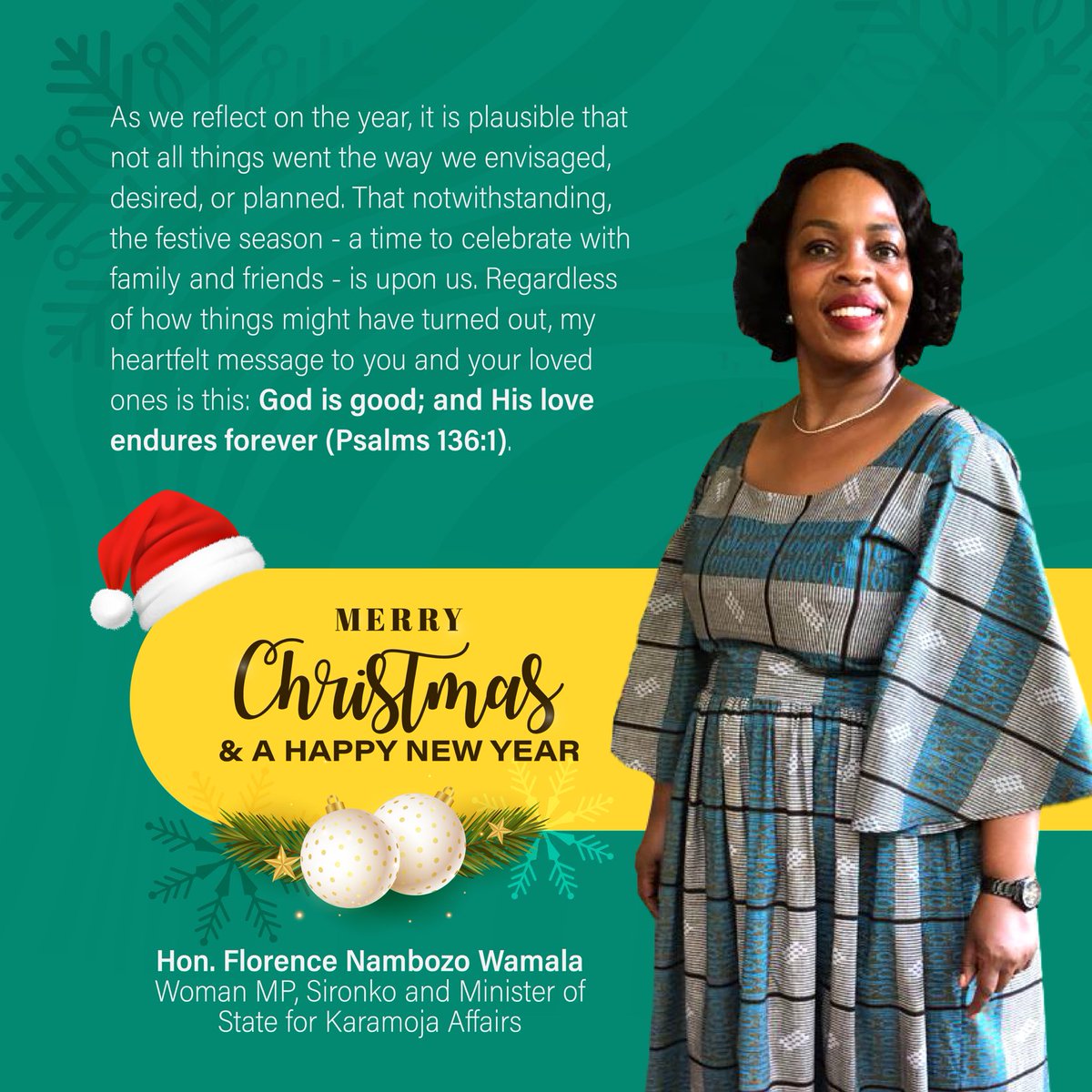 Merry Christmas and a happy new year to you and your loved ones