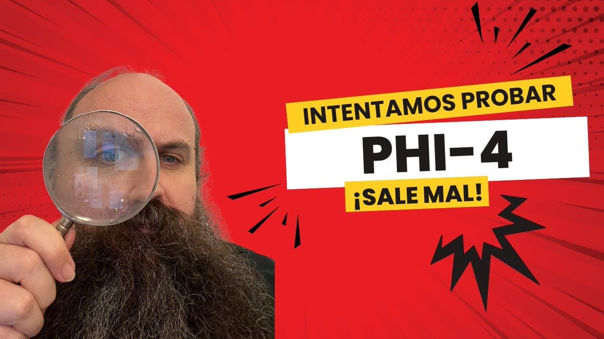 Hoy queríamos probar Phi-4, el nuevo modelo LLM de Microsoft, pero descubrimos que sus pesos todavía no están disponibles en <a href="/hugginface/">Hugging Face</a>. ¿Serán verdaderos otros modelos que afirman ser Phi-4? Nos ponemos la lupa de detectives!  buff.ly/406j4ly