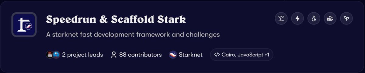 ScaffoldStark's tweet photo. 1/3 🎉 A Year of Improvements

In @Starknet 's 1st year of U/X enhancements, we’re grateful for your support!
👷🏼 88 contributors boosted this OS toolkit as a Public Good.

✨ More than $3K in rewards shared during this incredible #ODHack journey! 💰🎉 https://t.co/ykEoja9XMU