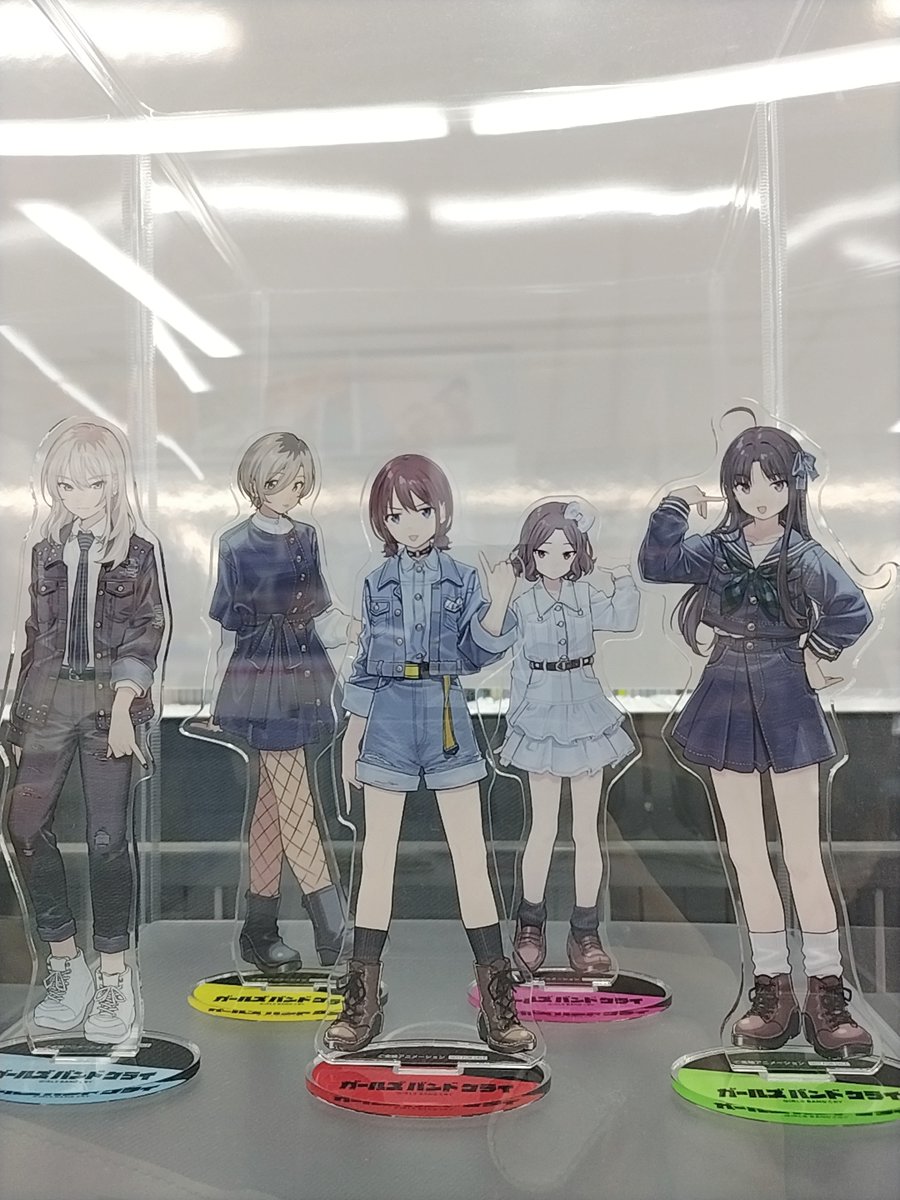 ガールズバンドクライ ゲーマーズ　特典　缶バッジ　旧譜フェア　5点 ガールズバンドクライ ゲーマーズ 特典缶バッジ 旧譜フェア 5個