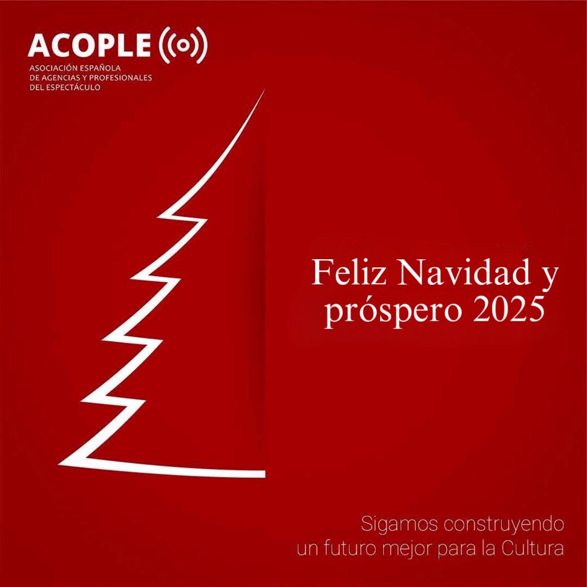 ✨ Sigamos construyendo un futuro mejor para la Cultura.

🎄 Feliz Navidad, Feliz 2025.