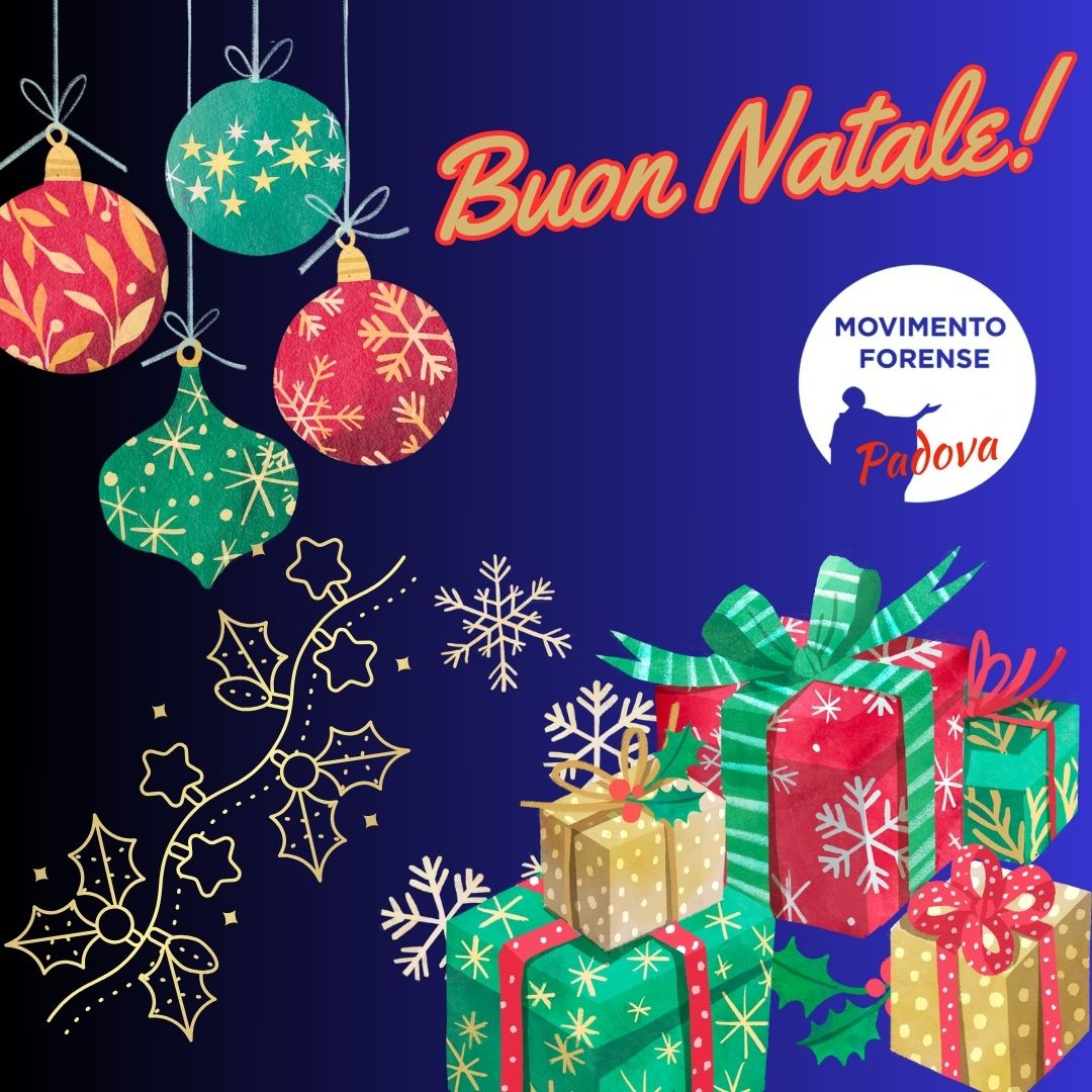 🎄 A tutte le colleghe e a tutti i colleghi,
🌟 i più cari auguri di buon Natale!

🔴 #MFPadova