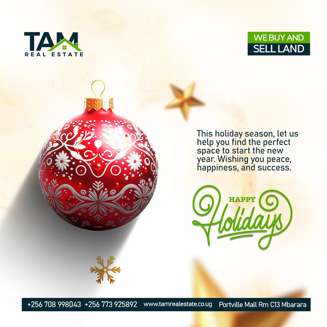 TamRealEstate_'s tweet photo. Thank you for being part of our journey. May this Christmas bring you happiness and new opportunities! https://t.co/NqH5TX7x32
