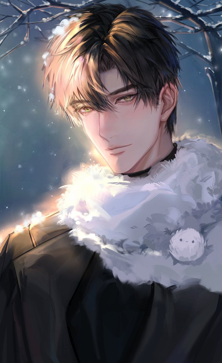 AsHell_Li's tweet photo. #恋与深空 #恋と深空 #LoveandDeepspace 
#Zayne #黎深 
走吧，一会儿想吃什么🎄 https://t.co/fprPMrYPJA