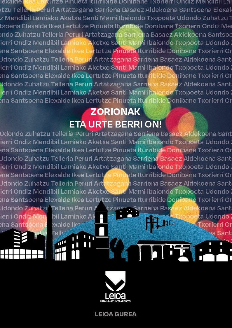 Gabon zoriontsuak opa dizkizuegu.
Os deseamos feliz Navidad.
#behargintzaleioa #leioakoudala