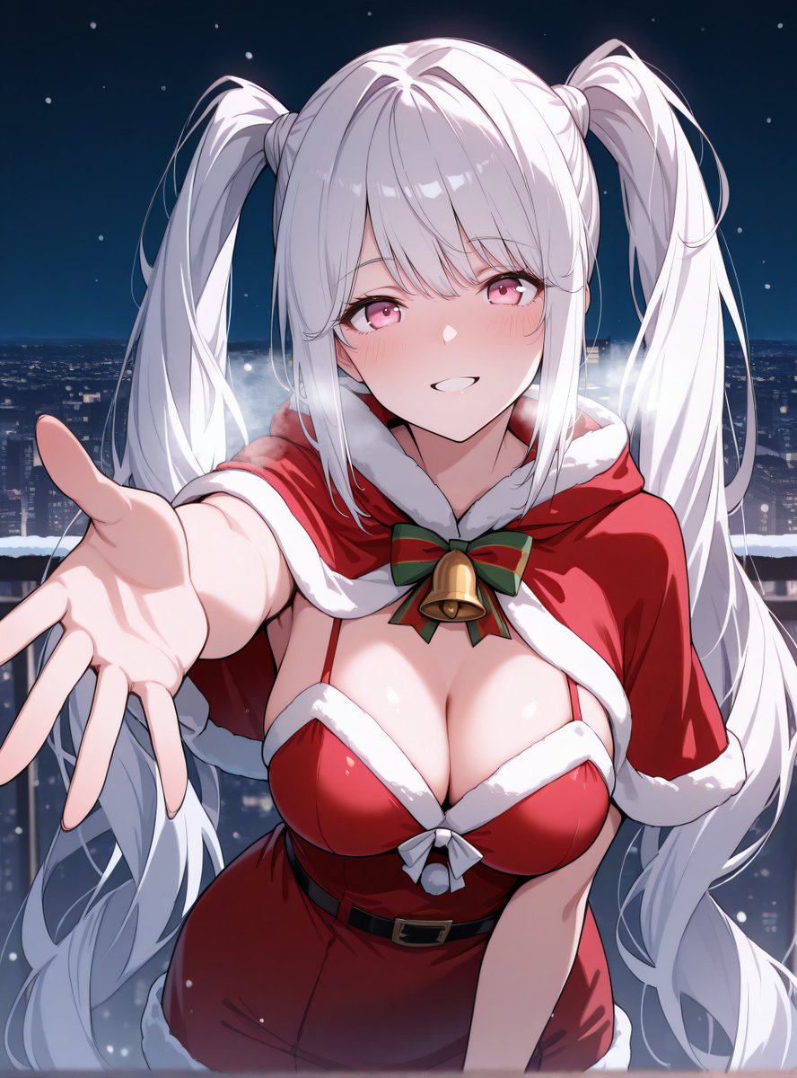 nanba114021's tweet photo. アリス（サンタコス）

指揮官の皆様、メリークリスマス
#NIKKE https://t.co/UbLl61jpD7