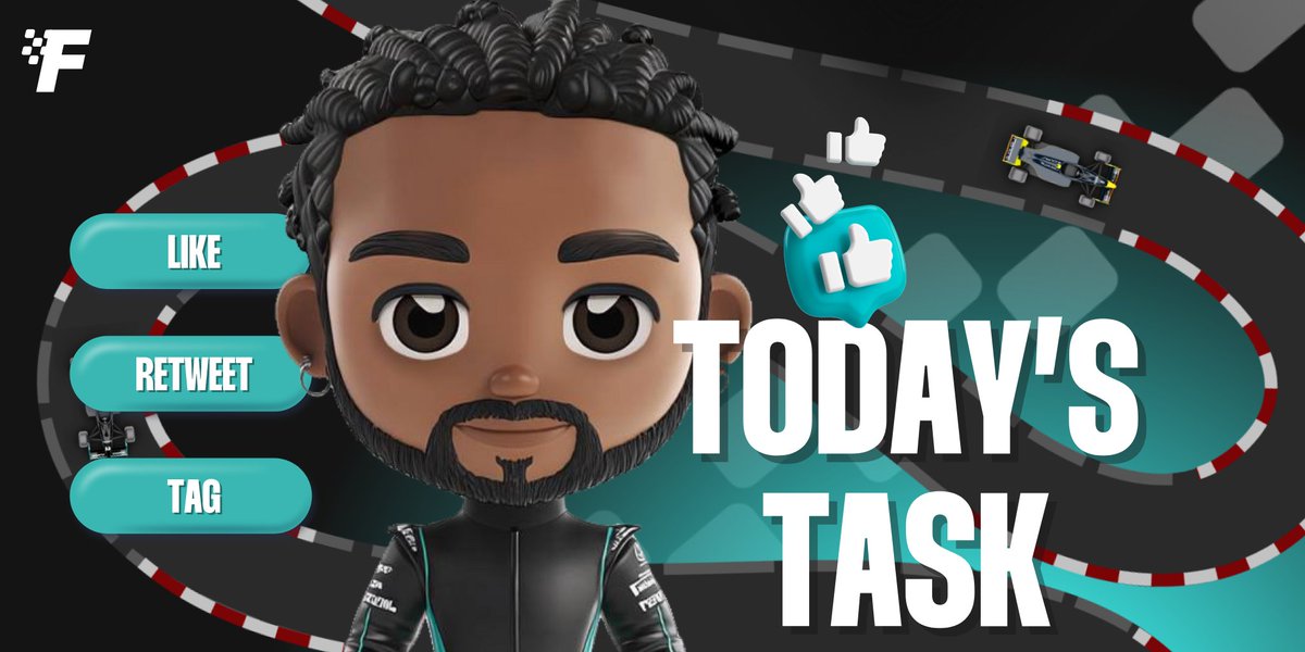 Furmulagames's tweet image. 🎯 Today’s Task

1️⃣ Like this post

2️⃣ Retweet with the hashtag #FurmulaGames #Furmula

3️⃣ Tag 1 friend who loves blockchain or racing

Let’s grow the community! 🚀

🎁 At 22:00 GMT+2, 2 lucky participants will each win $50 in tokens!

#Furmula $FURM #Giveaway