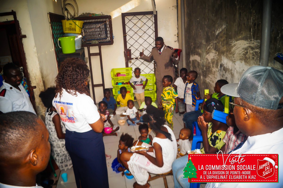RTASCONGO's tweet image. 🎁 Noël à l'Orphelinat Élisabeth : l'Armée du Salut à Pointe-Noire a offert vivres, non-vivres et espoir aux enfants de Mpaka. Un geste d'amour sous l'instruction du Colonel Jean Laurore CLENAT pour illuminer les cœurs en cette période festive. ❤️
@GeneralSalvArmy