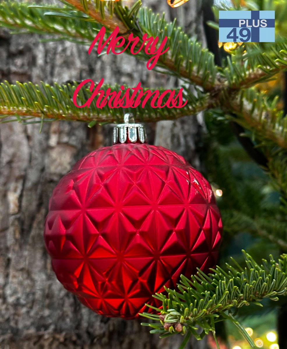 GaczG's tweet photo. #49plus #weihnachten #merrychristmas
49plus wünscht allen Freunden und Lesern unseres Magazins Frohe Weihnachten. https://t.co/0fnVp52sbf