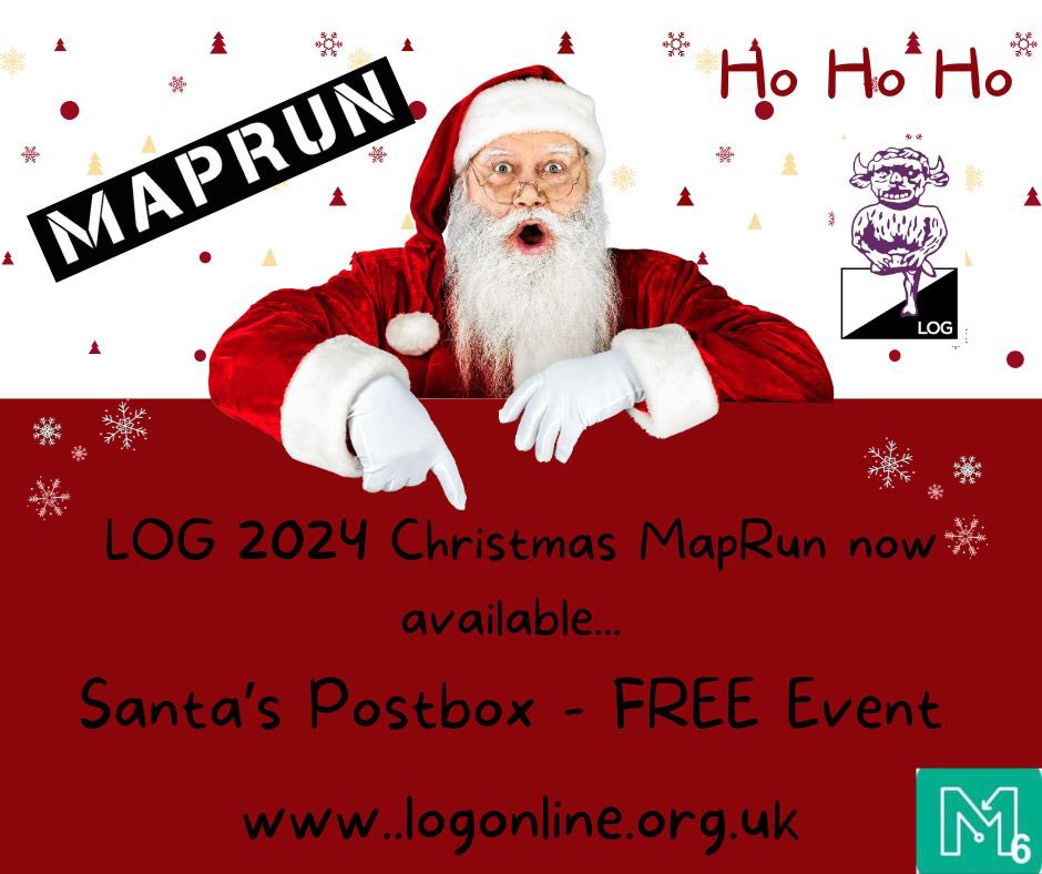 OrienteeringLOG's tweet photo. Wondering how to spend your Christmas Eve? Why not check out our Christmas MapRun… 1hr timed event- Start/Finish Where you like… run/ walk/ jog/ plod it’s up to you ! https://t.co/nMmBHZFvmQ #maprun https://t.co/fBMLkiAxQy