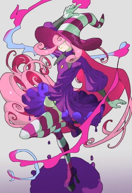 #2024年自分が選ぶ今年の4枚今年あまり絵描けなかったな〜来年はたくさん描きたいな! 