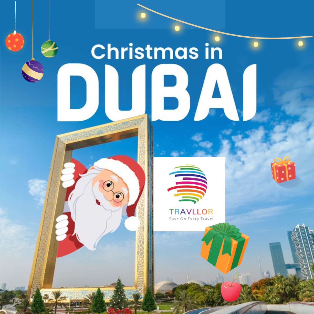 travllor's tweet photo. 🎄✨ Celebrate Christmas in Dubai with Travllor.
🎅 Book now and let the celebrations begin!📞 Contact Travllor today! 🌍✈️
#christmas #25dec #dubai https://t.co/nFy8KI7K5T