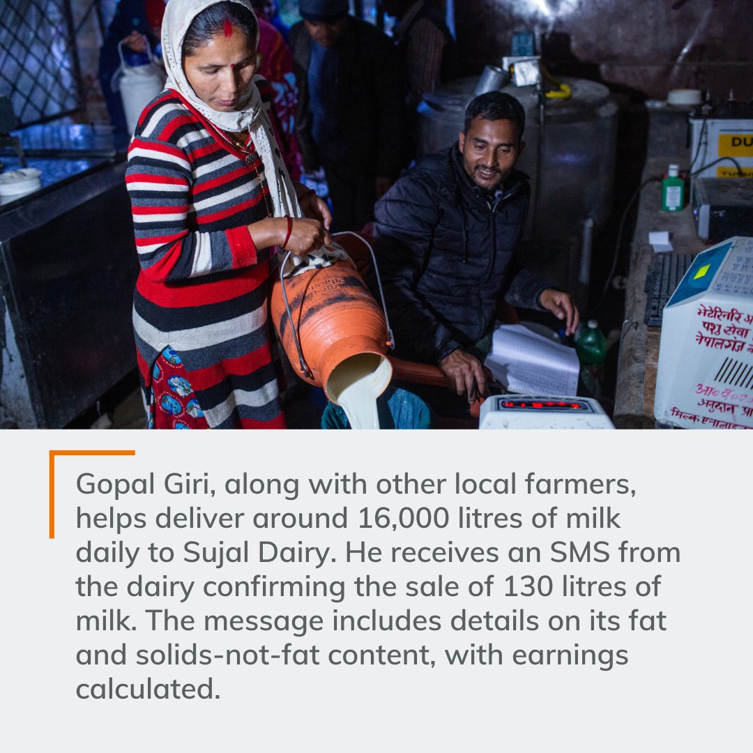 The digital revolution is transforming agrifood businesses globally, changing how we produce, process, sell and consume food. Recognising this potential, Swisscontact is empowering Nepalese agri-SMEs to use digital tools to streamline their agribusinesses: swisscontact.org/en/news/digita…