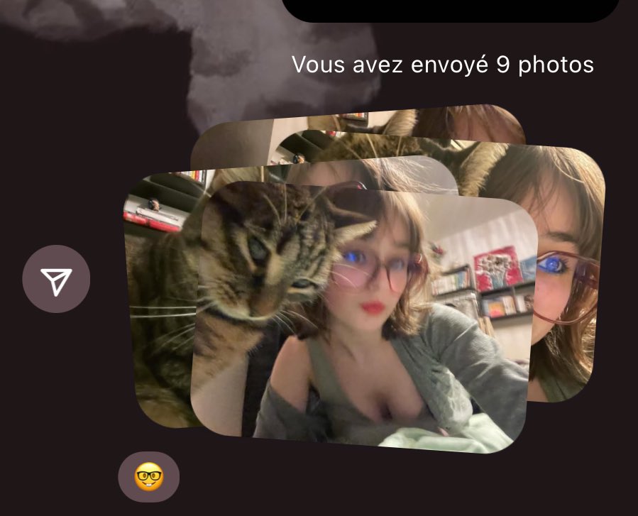 il a vrm réagis avec 🤓??