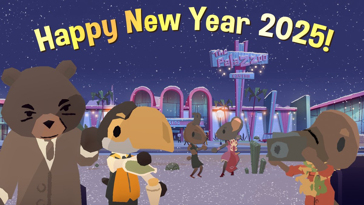 HomoLudensGames's tweet photo. 🌈A very happy New Year 2025! 

We can't wait to share with you what's coming up this year, we're working on our future game(s) and you might very soon get sneak peeks 👀👀

Stay tuned and enjoy ✨ https://t.co/oXYKKc0b24