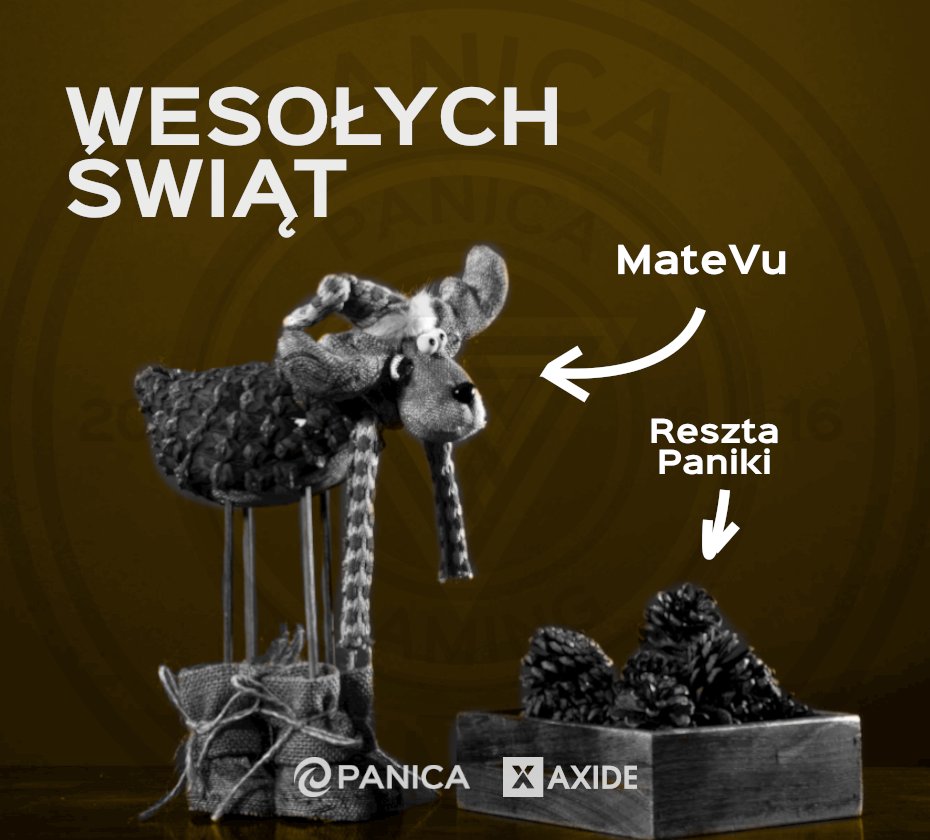 Wesołych Świąt!

Od Prezesa <a href="/TheMateVu/">MATEVU</a> i reszty szyszek! 🤣